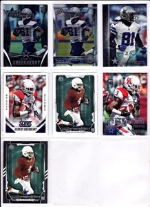 Dallas Cowboys Deontay Greenberry 7 Card RC Lot Topps Chrome Rookies & Stars - Picture 1 of 1