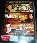 Flight Of Fury / Black Dawn / Belly Of The Beast (Australia Region 4) DVD - NEW