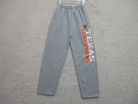 Champion Texas Longhorns Pants Medium Adult Gray Sweatpants Logo NCAA Mens M 90s Cover