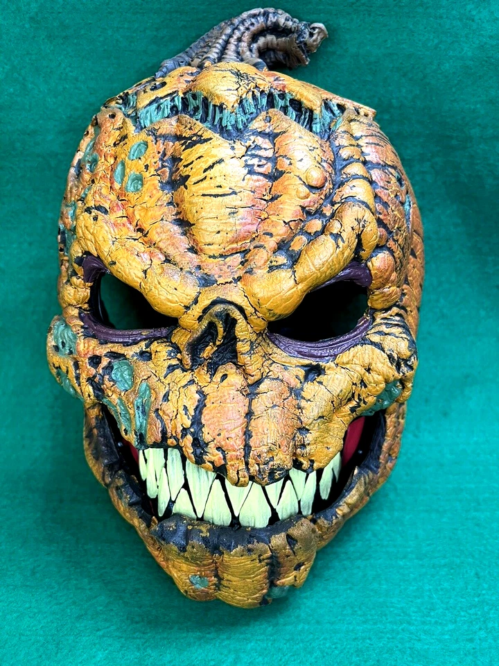 Dark Harvest Pumpkin Ani-Motion Halloween Mask by California Costume Collection - Image 1 of 4