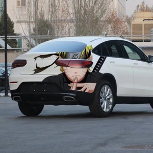 PEGATINA TRASERA DE COCHE ANIME NARUTO VINILO GRÁFICOS DE COCHE FINAL REAL SE ADAPTA A CUALQUIER COCHE - Imagen 1 de 4