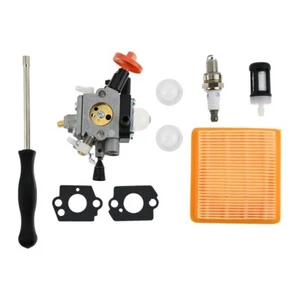 Carburetor for STIHL FS91 FC91 FS111 FC111 KM91R KM111R Trimmer Air Filter Kit - Picture 1 of 11