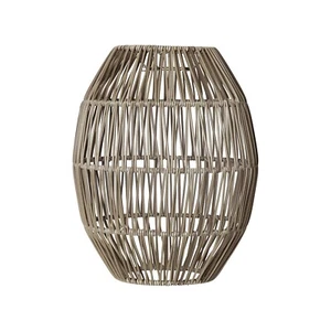 Star Trading Lampenschirm Linde, Rattan, Beige, E27, Außenbereich, 30 cm - Bild 1 von 5