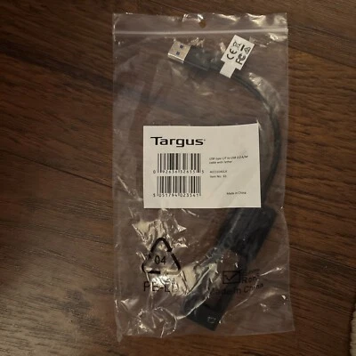 Targus USB Type C/F to USB 3.0 A/M Adapter Cable ACC1104GLX - Image 1 of 4