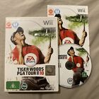Tiger Woods Pga Tour 10 Nintendo Wii Game + Manual • Sports Golf Games 2010 Pal
