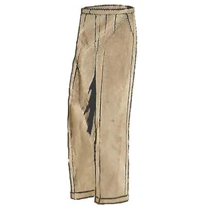 Modello anni '40, pantaloni di flanella uomo/donna, borse Oxford - vita = 32" (81,3 cm) - Foto 1 di 2