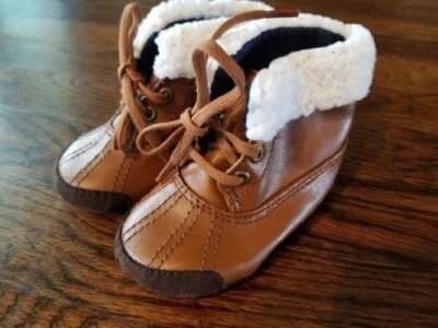 Gymboree Brown Infant Boots - Image 1 of 4