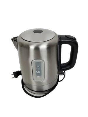 Amazon Basics Stainless Steel Portable Electric Kettle Hot Water - Image 1 of 4