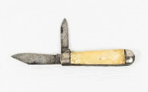 HAMMER BRAND 5" FOLDING KNIFE 2 BLADE CARBON STEEL READ JF 166 - Picture 1 of 2