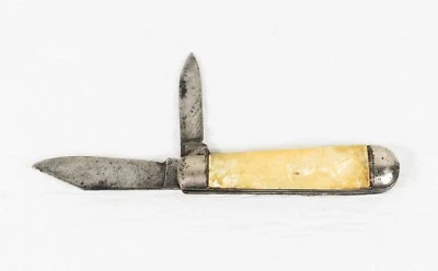 CUCHILLO PLEGABLE MARCA MARTILLO 5" 2 HOJAS ACERO CARBONO LEER JF 166 Foto 1 de 2