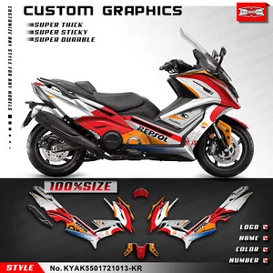 Racing Graphics Durable Vinyl for KYMCO AK550 2017 2018 2019 2020 2021 Shield - Picture 1 of 8