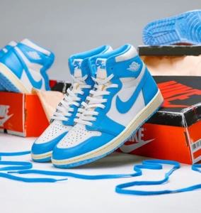 Nike Air Jordan 1 Retro High OG UNC Reimagined DZ5485-402 Men's Size New - Picture 1 of 10