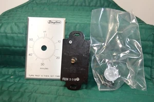 Dayton Spring Wound Timer 6X546 60 MinuteSpring Timer - New, No Box - Picture 1 of 1