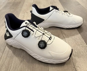 Zapatos de golf G Fore para hombre blancos perforados G/Drive - talla 10 - Imagen 1 de 8