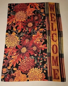 Bandiera di benvenuto Breeze Art Ringraziamento/Autunno 40"x28" di Travis Speaker usata in ottime condizioni - Foto 1 di 8
