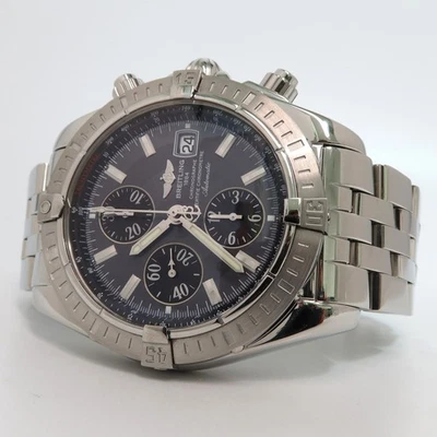 Breitling Chronomat Evolution Grey Dial Stainless Steel Automatic 44MM A13356 - Image 1 of 4