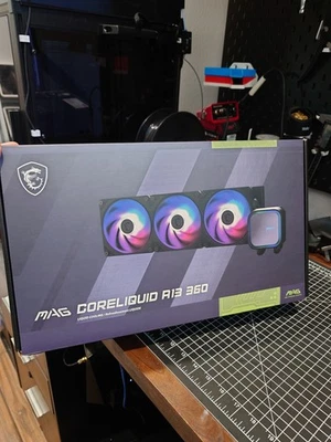 MSI MAG Coreliquid A13 360 Black - AIO ARGB Liquid Cooling - 360mm Radiator - Image 1 of 4