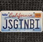 Original US Auto Kennzeichen Nummernschild USA 🇺🇸 California 