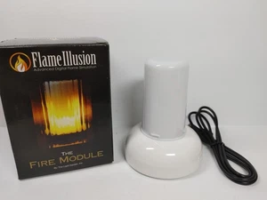 Flame Illusion The Fire Module w/Charger Tested/Working 4.5" Tall 571001 VIDEO - Picture 1 of 5