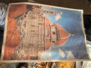 Firenze V.6 Cattedrale Di Santa Maria Del Fiore Bild im Kunststoffhalter 20x14 - Bild 1 von 1