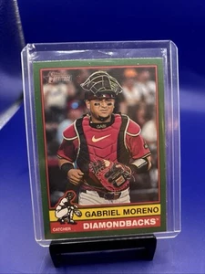 2025 Topps Heritage Gabriel Moreno Green Border #498 Arizona Diamondbacks - Picture 1 of 1