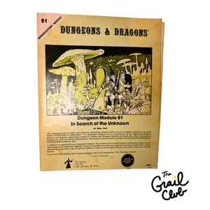 TSR Dungeons & Dragons Modulo D&D B1 - Alla ricerca dell'ignoto #9023 (1979) - Foto 1 di 6