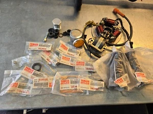 NOS Vintage 1971 Yamaha 360  RT1 Enduro Parts Lot - Picture 1 of 13