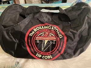 The Rolling Stones 2015 borsone da viaggio con codice postale tour VIP palestra da collezione - Foto 1 di 2