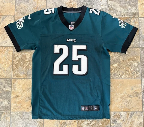 NIKE NFL PHILADELPHIA EAGLES LESEAN McCOY #25 JERSEY GREEN STITCHED - SIZE 44 Cover