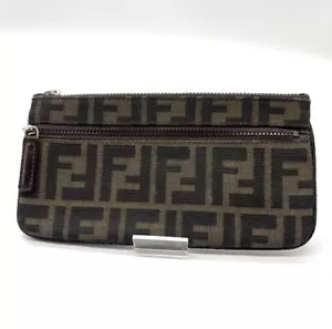 FENDI Zucca Mini Pouch Authentic - Picture 1 of 10