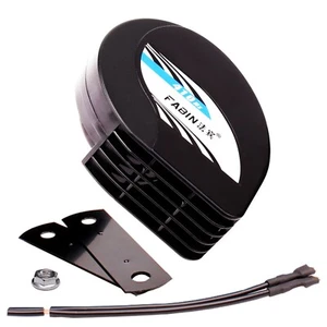 FARBIN Loud Horn 410HZ 12Volt Low Tone Car Horn Waterproof Motorcycle Moped Horn - Picture 1 of 7