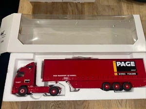 Eligor 1.43 Volvo FH restyle 4x2 Page Transport Group Sussex New Rare - Picture 1 of 4