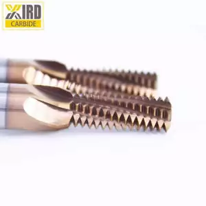 M10 x 1.5 4 FLT Tungsten Carbide Milling Cutter Thread Mill Cutting Tool AlTin C - Picture 1 of 3