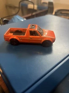 Hot Wheels 2014 Mainline Volkswagen Caddy Orange Toy Truck Diecast - Picture 1 of 6