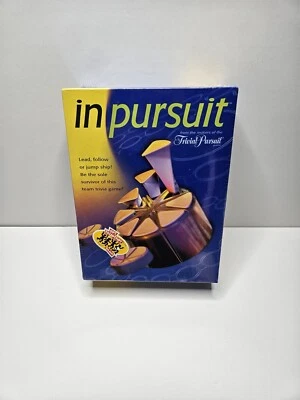 IN PURSUIT Board Game by Trivial Pursuit, 2001. New, Factory Sealed! - Image 1 of 4