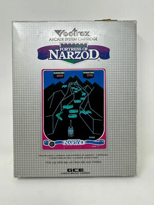 Fortress of Narzod Vectrex Game Complete In Box CIB TESTED Working Ex++ - Image 1 of 4