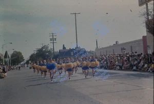 1968 35mm Slide Parade Marchers San Jose California Women Pom Poms #1436 - Bild 1 von 1