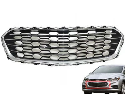 Parachoques delantero cromado para Chevrolet Cruze 2016-2018 Foto 1 de 4