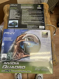 5BB PNY Quadro FX 580 VCQFX580-PCIE-PB 512MB 128-bit GDDR3 PCI Express 2.0 x16 - Picture 1 of 3