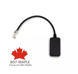 Mikrofon elektretowy 3,5 mm Yaesu FT-710 Field AESS ZESTAW SŁUCHAWKOWY PTT PC Słuchawki Adapter - Zdjęcie 1 z 1