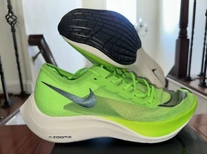Size 11.5 - Nike ZoomX Vaporfly Next Electric Green 2019. Brand New with Box. - Picture 1 of 11