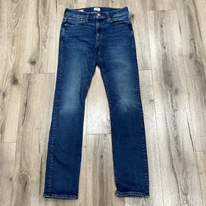J Crew 770 Jeans Men's 28x32 Blue Regular Fit Straight Leg Denim Pants - Picture 1 of 12