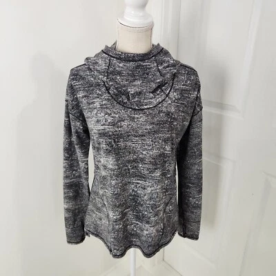 Sudadera con Capucha Lululemon para Mujer 8 Forever Endeavour Rush Jacquard Negro Blanco Rulu Run Foto 1 de 4