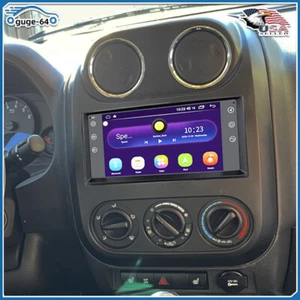 Apple Carplay Android 13 Car Radio Stereo GPS For Jeep Wrangler Dodge Chrysler - Picture 1 of 17