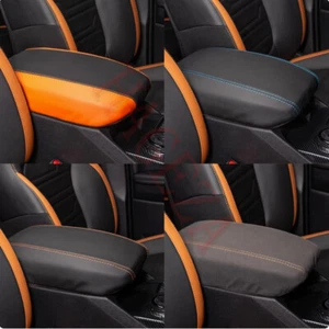 Auto Interior Armrest Box Pad Soft Cover Leather Mat for Ford Ranger 2023 2024 - Picture 1 of 37
