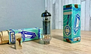 6P18P 6П18П 2pcs (EL82) Pentodo Sovietico AMP Tubi Aspirazione NUOVO NOS Riflettore - Foto 1 di 4