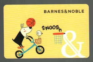 BARNES & NOBLE Swoosh, Basketball Dog ( 2021 ) Gift Card ( $0 ) - Picture 1 of 1