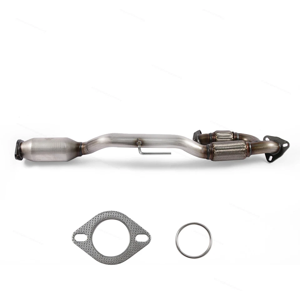 Rear Exhaust Catalytic Converter W/ Flex Y-Pipe Fit Nissan Murano 3.5L 2009-2014 Foto 1 de 4