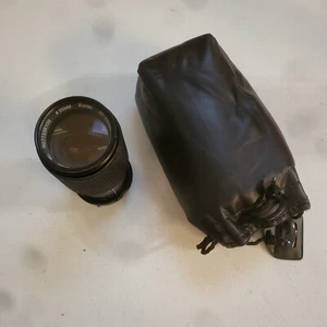 Vintage Vivitar 80-200MM 1:4 55MM Macro Focusing MC Zoom Lens With Bag  - Picture 1 of 10