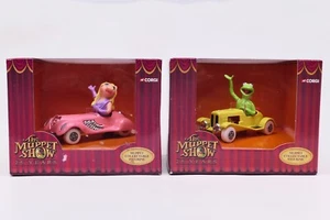 NEW, Corgi The Muppet Show, 25 YEARS - Kermit & Ms. Piggy Car Set - Picture 1 of 6